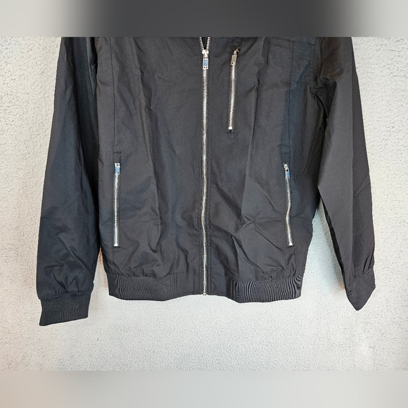 Magcomsen Jacket Mens Sz S Black Lightweight Bomber Water Resist Outdoor… - Picture 3 of 12